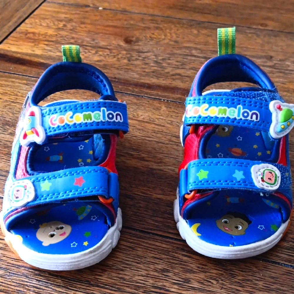 Cocomelon Blue and Red Kids Sandals